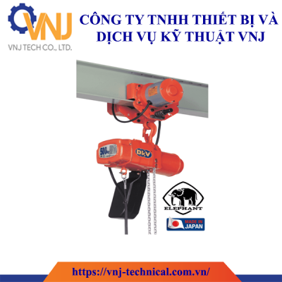 Pa lăng xích điện Elephant HM-050 0.5 tấn