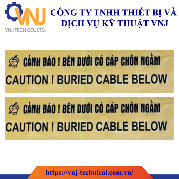 Băng Cảnh Báo Cáp Viễn Thông 40cm