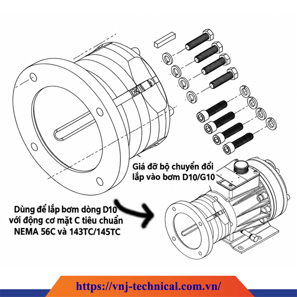 Bộ chuyển đổi Hydracell mã số A04-001-1200