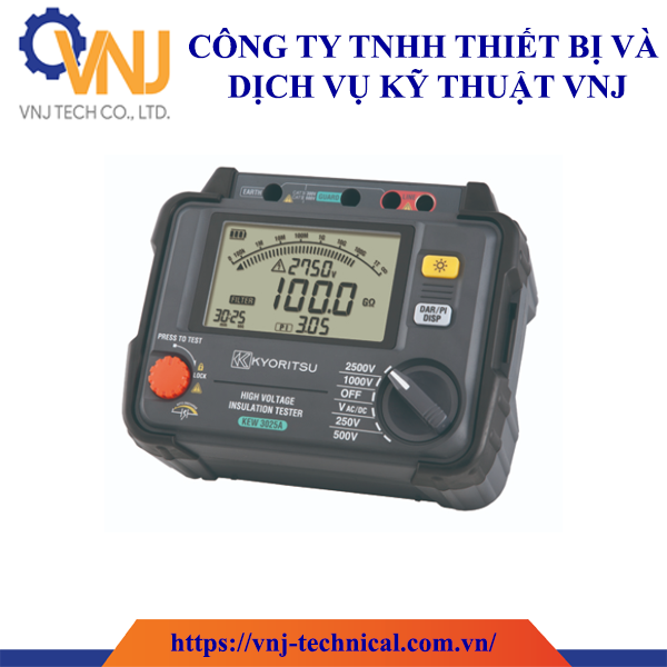 Đồng hồ đo điện trở cách điện Kyoritsu 3025B