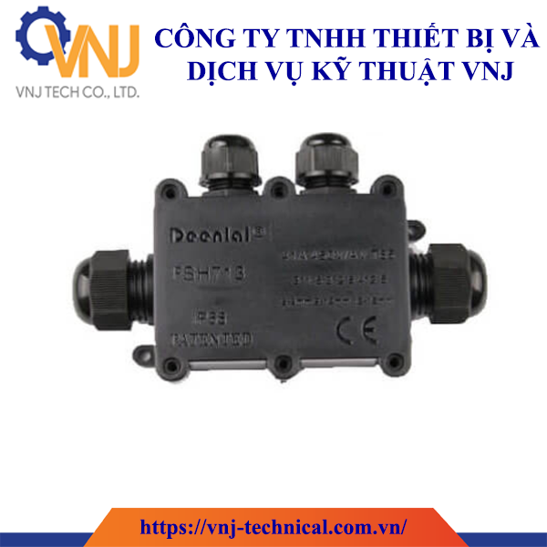 Hộp nối điện 4 ngả chống nước IP68