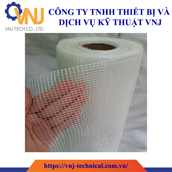 Lưới thủy tinh gia cường chống thấm 3x3mm-70g/m2