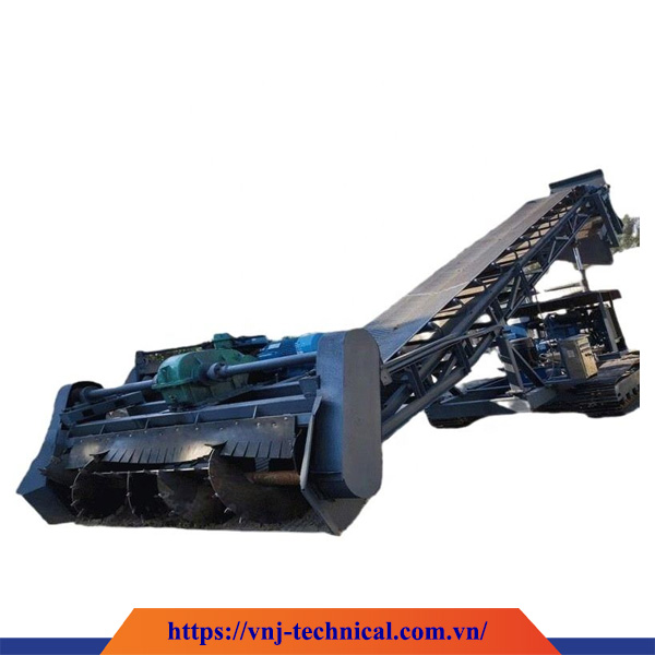 Máy Cào Liệu Băng Tải Công Nghiệp Cho Bãi Lưu Trữ