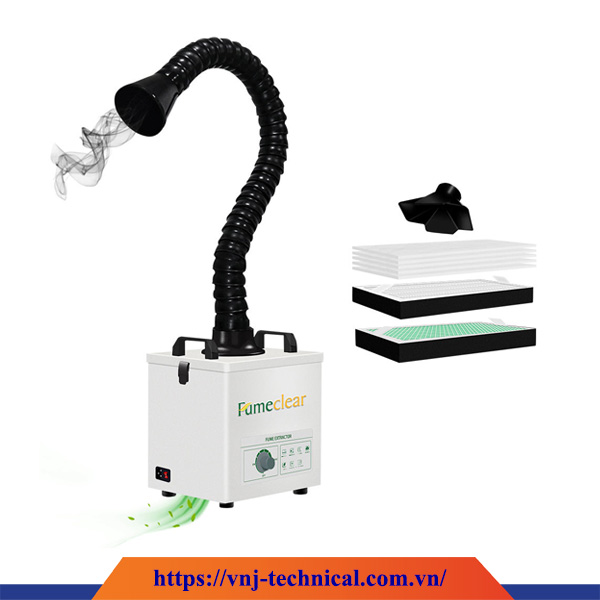 Máy Hút Khói Công Nghiệp FumeClear FC100A 100W