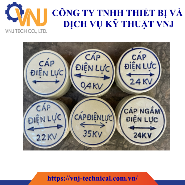 Mốc Sứ Chìm Cáp Quang