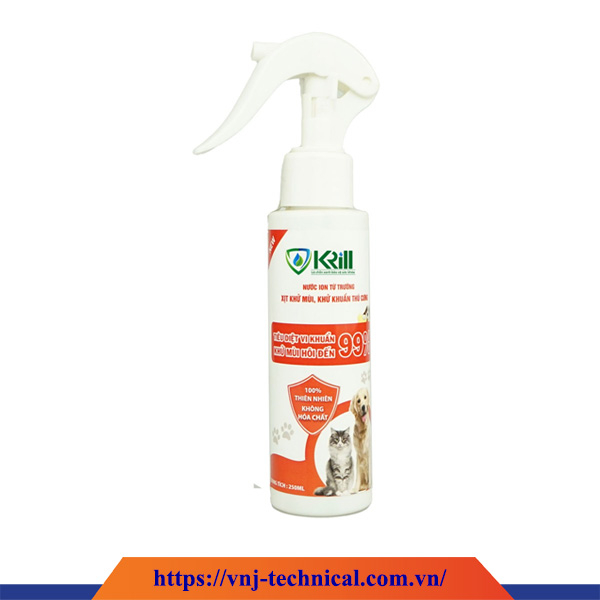 Nước khử mùi cho thú cưng