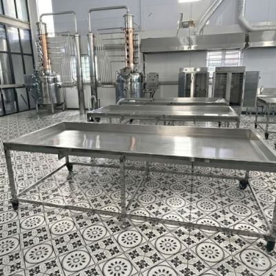 Bàn Trộn Men 50kg - Inox SUS304 