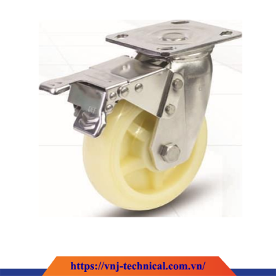 Bánh Xe Đẩy PP Chịu Tải 80–130kg