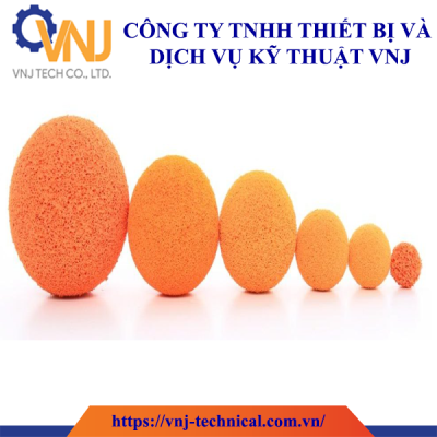 Bi cao su làm sạch đường ống D30mm