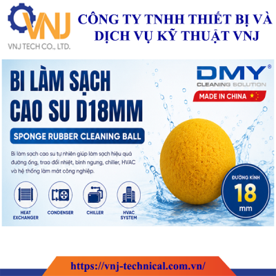 Bi cao su làm sạch đường ống D32mm