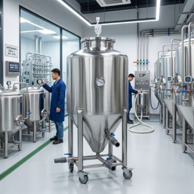 Bồn Lên Men 50kg Inox 304