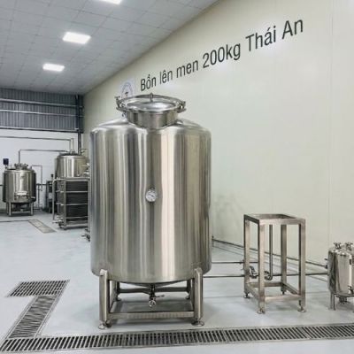 Bồn Lên Men 200kg Gạo Inox 304