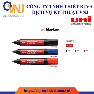 Bút lông dầu Uni Marker No. 320-F