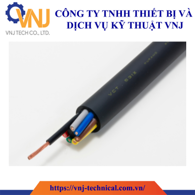 Cáp KURAMO VCT 531XX VW-1 FT1 105℃ 600V BLACK