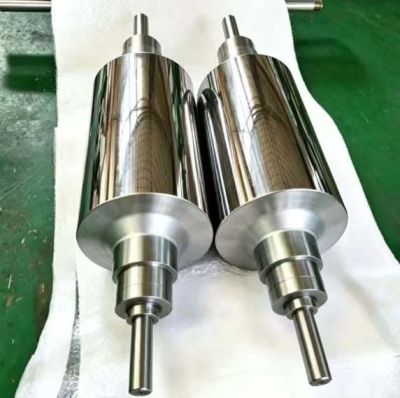 Con Lăn Cán Mạ Crom Gương Cho Màng Và Tấm Nhựa PVC
