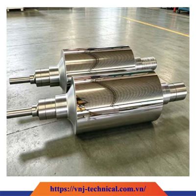 Con Lăn Cán Mạ Crom Gương Cho Màng Và Tấm Nhựa PVC