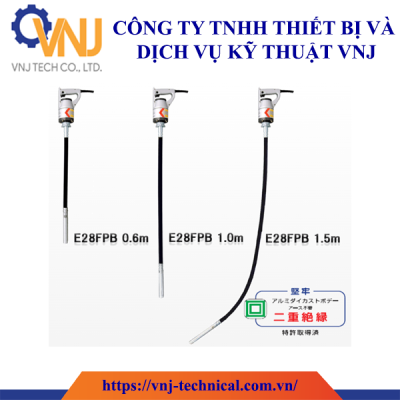 Đầm Dùi Bê Tông Cầm Tay EXEN E28FP