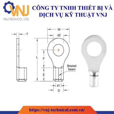 Đầu cosse tròn trần KST