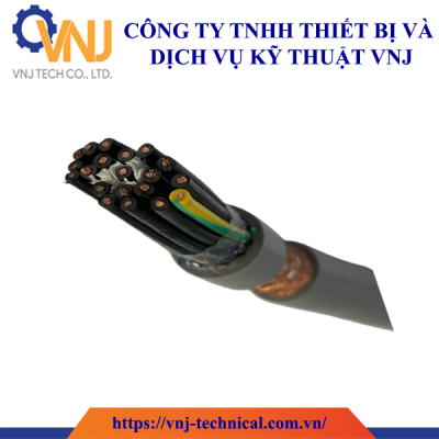 Cáp điều khiển 20 lõi 20x1.0mm có lưới chống nhiễu