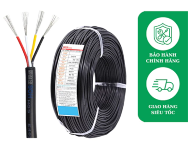 Dây cáp tín hiệu 4 lõi 2464 24-26AWG 0.2mm2 vỏ PVC 80 độ C