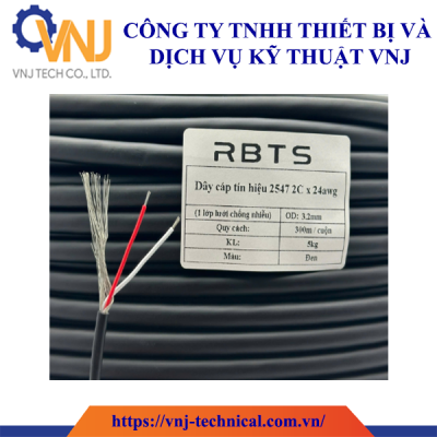 Dây cáp tín hiệu 2547 2Cx24AWG 
