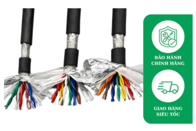 Dây Cáp Tín Hiệu Chịu Gập Hight Flexible 10 lõi 26awg(có lưới chống nhiễu )