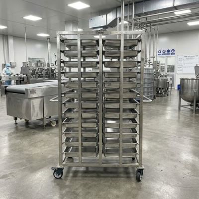 Giá Để Khay Ủ Khô 18 Khay - Inox SUS304 
