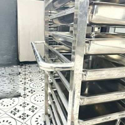 Giá Để Khay Ủ Khô 18 Khay - Inox SUS304 