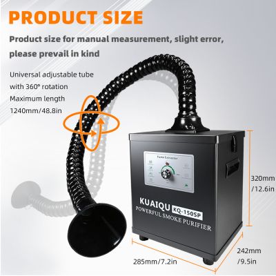 Máy Hút Khói Hàn Kuaiqu KQ-150SP – Công Suất 150W