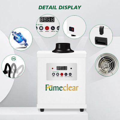 Máy Hút Khói Hàn Điện Tử FC-150 - Điều Khiển Từ Xa