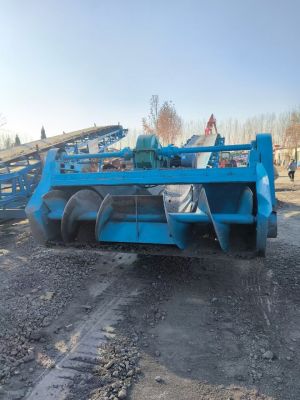 Máy Gạt Liệu Công Nghiệp Kết Hợp Băng Tải Thu Hồi Vật Liệu