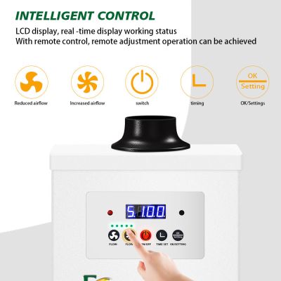 Máy Hút Khói Hàn Điện Tử FC-150 - Điều Khiển Từ Xa