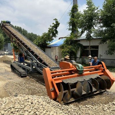 Máy Cào Liệu Băng Tải Cho Bãi Chứa Than Và Cát