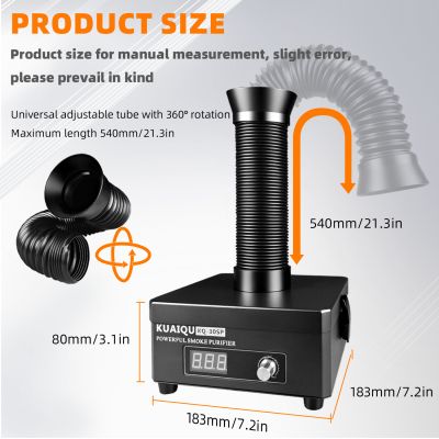 Máy Hút Khói Kuaiqu KQ-30SP 30W – Thiết Bị Lọc Khói Công Nghiệp
