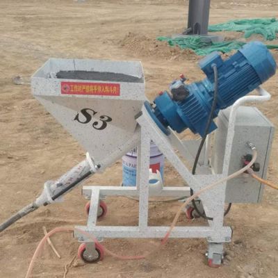 Máy Phun Vữa Thạch Cao Tự Động Chạy Điện