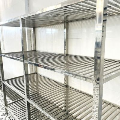 Kệ Giá Nan 4 Tầng - Inox SUS304