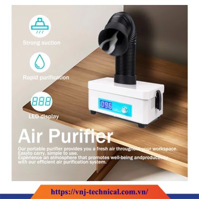 Máy Hút Khói DTF Để Bàn – Hệ Thống Lọc Bụi Và Khói