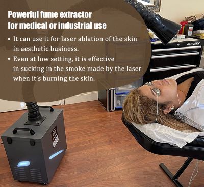 Máy Hút Khói KNOKOO FES350 Cho Máy Khắc Laser