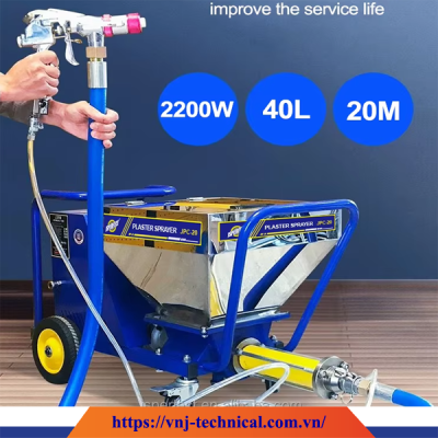 Máy Phun Vữa Trát Tường JPC-20