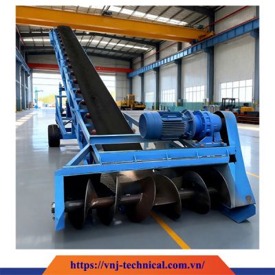 Máy Thu Gom Vật Liệu Bằng Băng Tải