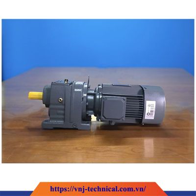 Motor giảm tốc dolin tải nặng DLRH 7.5KW tỷ số truyền 1/15-1/20