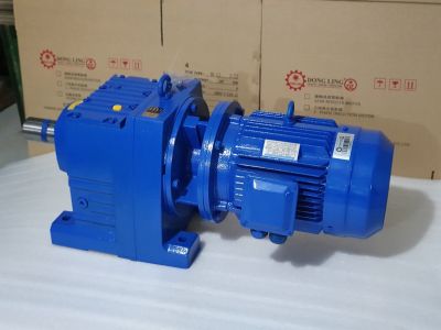 Motor Giảm Tốc Tải Nặng R Chân Đế Đầu Rời