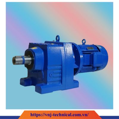 Motor Giảm Tốc Tải Nặng R Chân Đế Đầu Rời