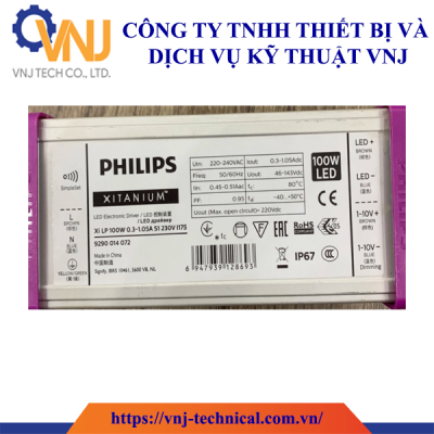 Nguồn Driver LED Philips 100W Xi LP 100W
