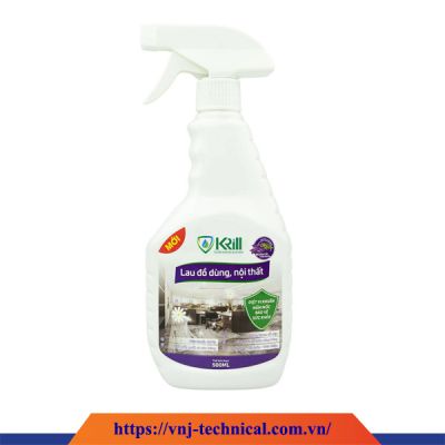 Nước lau nội thất Krill - hương Lavender