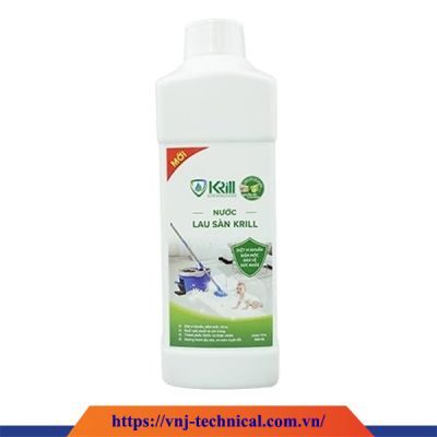 Nước lau sàn nhà thơm Krill - Hương Chanh