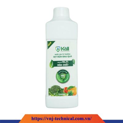 Nước Xịt Rửa Rau Củ Quả Krill