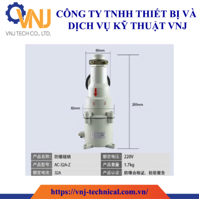 Ổ Cắm Phòng Chống Cháy Nổ 32A