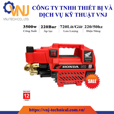 Máy rửa xe Honda H02B3500W Công suất 3500W Chỉnh Áp