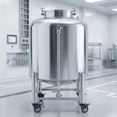Tank chứa rượu 350L – Inox 304 cao cấp